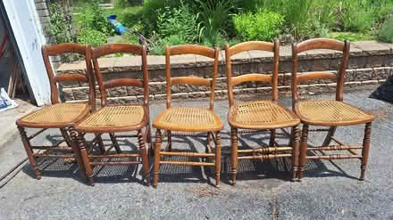 Photo of free Five Antique Chairs (Alta Vista- Riverview Park) #1