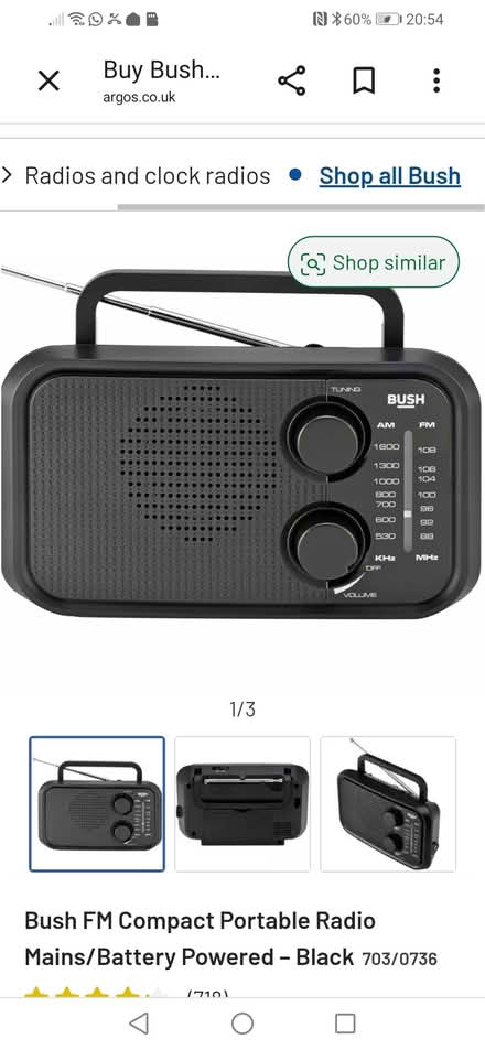 Photo of Small portable Radio (MK14 Great Linford) #1