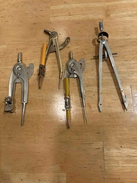 Photo of free Metal geometry compasses (North Hollywood) #1
