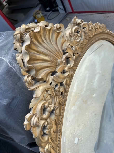 Photo of free Large Oval Mirror (Dunderrow) #2