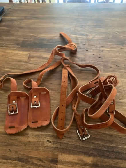 Photo of free Leather straps for wood snowshoes (Orleans) #1
