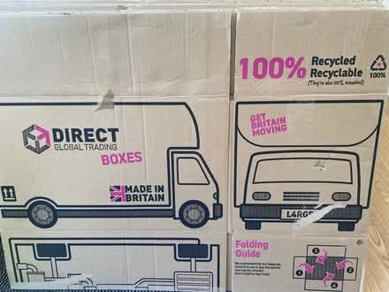 Photo of free 14 packing moving cardboard boxes (Bridlington) #1