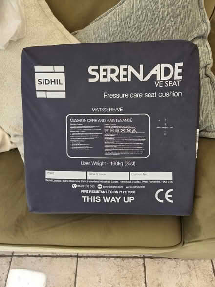Photo of free Pressure Care Seat Cushion (St. Peter's CT10) #1