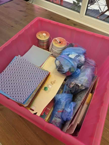 Photo of free Box of craft bits (St. Peter's CT10) #1