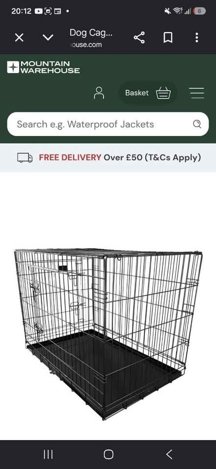 Photo of free Dog cage (Worcester WR2) #1
