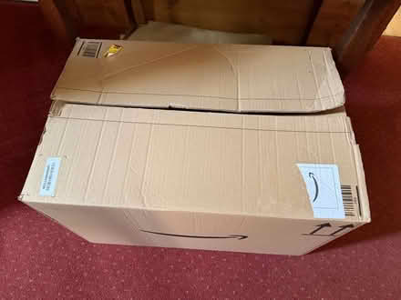 Photo of free Large cardboard box. (Goring-by-Sea BN12) #2