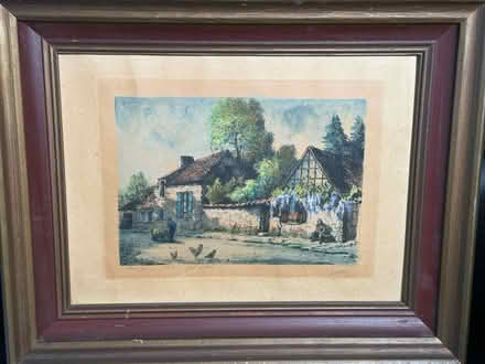 Photo of free French country side poster framed (Riverdale, Bronx, New York) #1