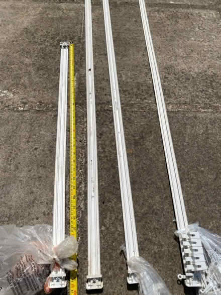 Photo of free 4 lengths of white curtain track (Bridlington) #2