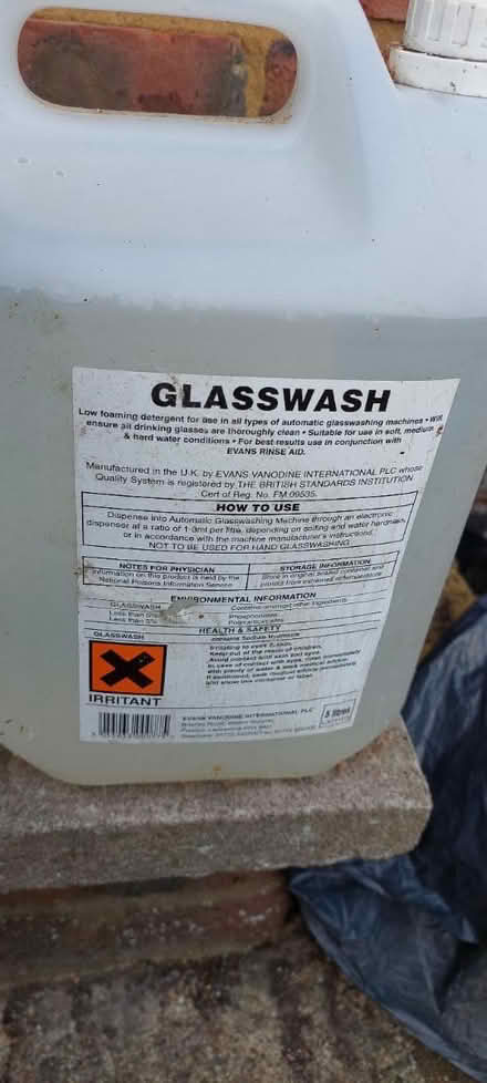 Photo of free Glass washing detergent (Cheddington LU7) #2
