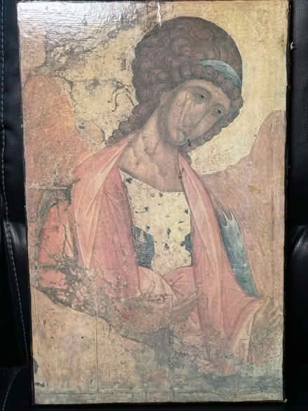 Photo of free Religious Icon painted wood (Riverdale, Bronx, New York) #1