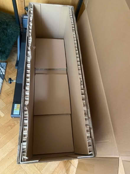 Photo of free Cardboard storage strong & long (N14 Oakwood Park) #2