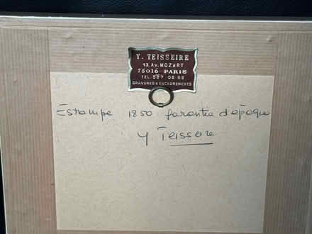 Photo of free French poster bought in France (Riverdale, Bronx, New York) #1