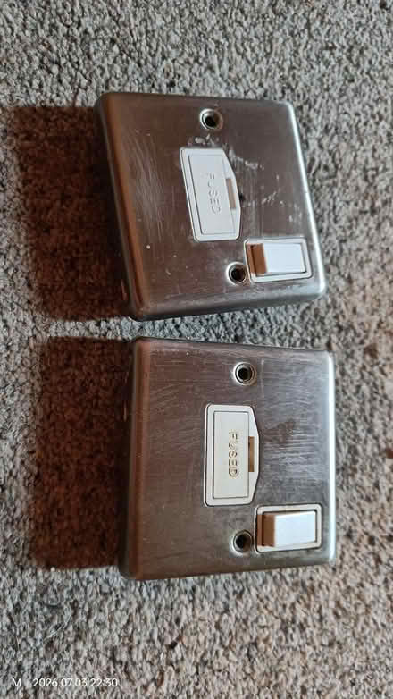 Photo of free Fused spur. Used. Satin Chrome (Tilehurst, Reading RG31) #1