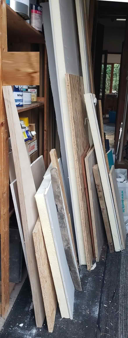 Photo of free wood and insulated plasterboard (Ranelagh) #1