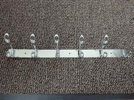 Photo of free Metal double hooks rail ((Wembley HA0)) #1