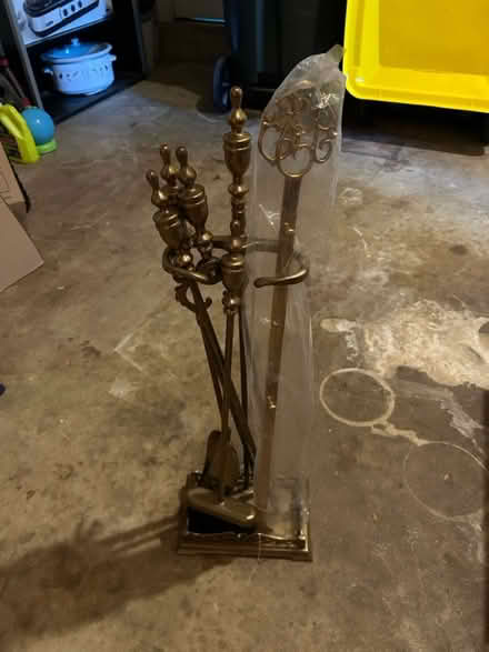 Photo of free Brass Fireplace Tool Set (Vienna, VA) #1