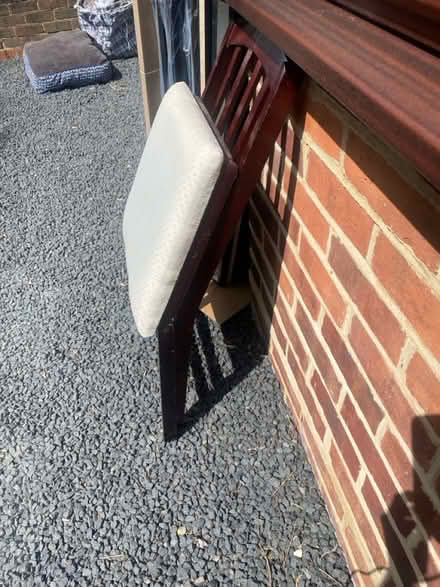 Photo of free Fold flat dining room chair (1) (N14 Oakwood Park) #2
