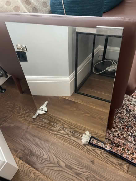 Photo of free Large glass cabinet door (Barnes SW13) #1
