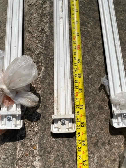 Photo of free 4 lengths of white curtain track (Bridlington) #3