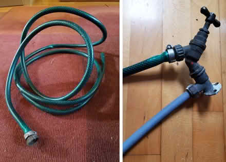 Photo of free 3.5 m hose and brass tap (Ranelagh) #1