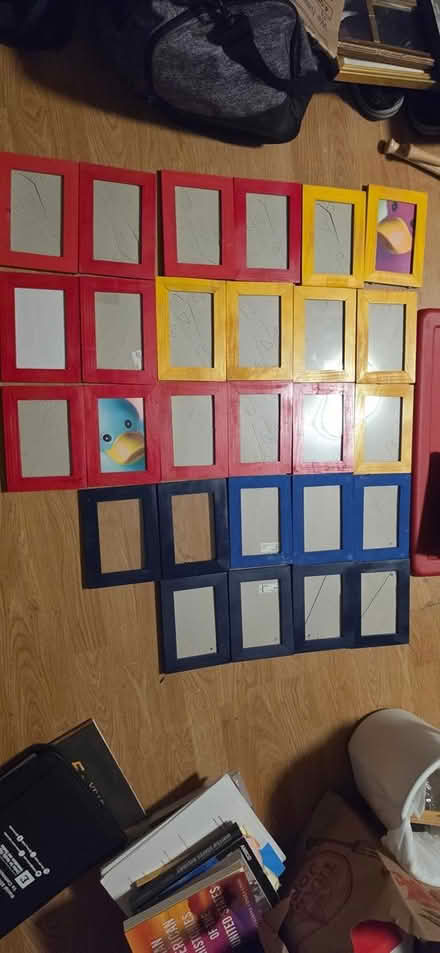 Photo of free 4x6 and 5x7 painted IKEA frames (13 1/2 and Farmington) #2