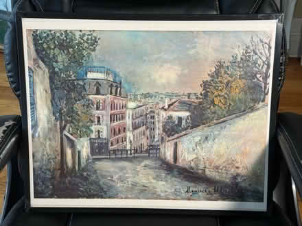 Photo of free Framed poster by Utrillo (Riverdale, Bronx, New York) #1