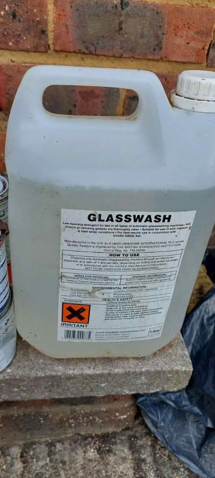 Photo of free Glass washing detergent (Cheddington LU7) #1