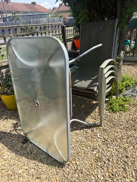 Photo of free Garden table & 5 x chairs (Kingswood) #1