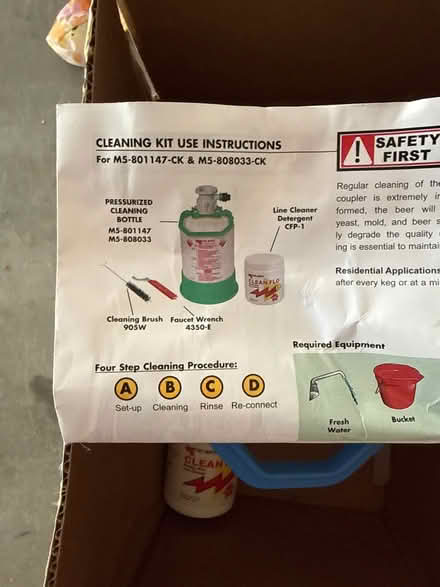Photo of free Keg cleaning kit (Oakland Temescal) #1