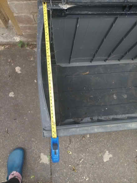 Photo of free Garden storage box, a bit battered (Jesmond Park East NE7) #3