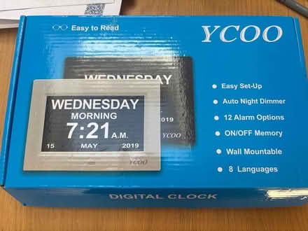 Photo of free Large Font/ Dementia Clock (Palmers Green/ Edmonton N18) #1