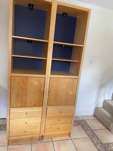 Photo of free 2x Wall units with light fittings (Bear Flat BA2) #1