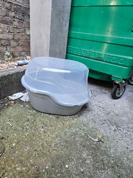 Photo of free XL plastic cat litter box (Dalston / Stoke Newington) #4