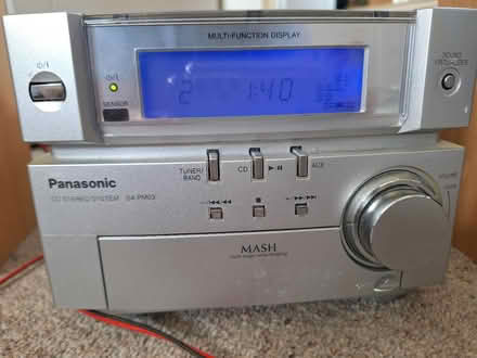 Photo of free Panasonic cd stereo system (Chalford Hill GL6) #2