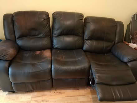 Photo of free 3 seater settee (Dublin 12 -near Brickfields) #1