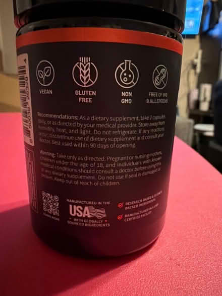 Photo of free Snap Nitric Oxide supplements (Abilene, Texas) #3