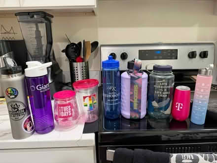 Photo of free Assorted water bottles (Montgomery village) #1