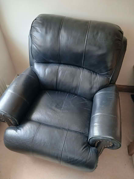 Photo of free Comfy black armchair (Holgate YO24) #1
