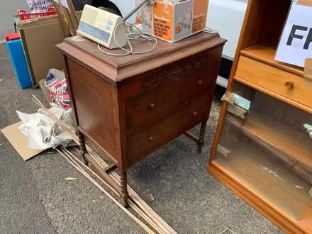 Photo of free Old cabinet/drawers (West Molesey.) #1
