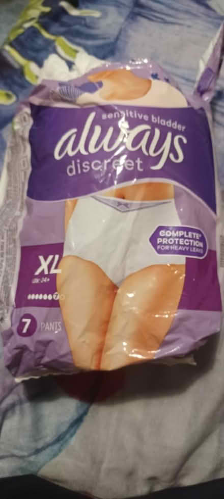Photo of free Always discreet pants XL (M32) #2