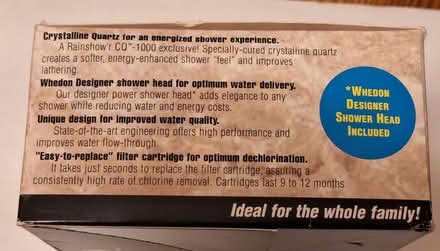 Photo of free de-chlorinating shower filter (Davis/Teele Square area) #3