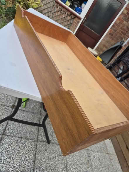 Photo of free Varnished wooden underbed storage (E4) #2