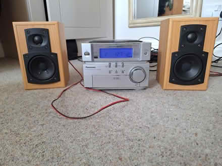 Photo of free Panasonic cd stereo system (Chalford Hill GL6) #1