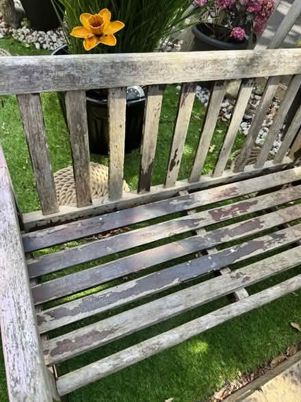Photo of free Solid garden bench (Dawlish Devon EX7) #2