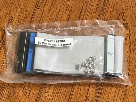 Photo of free DB-9 and 80-pin Computer Cables (Wolfe & Reed) #1