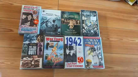 Photo of free War Time DVDs and VHS (Sedgley DY3) #1