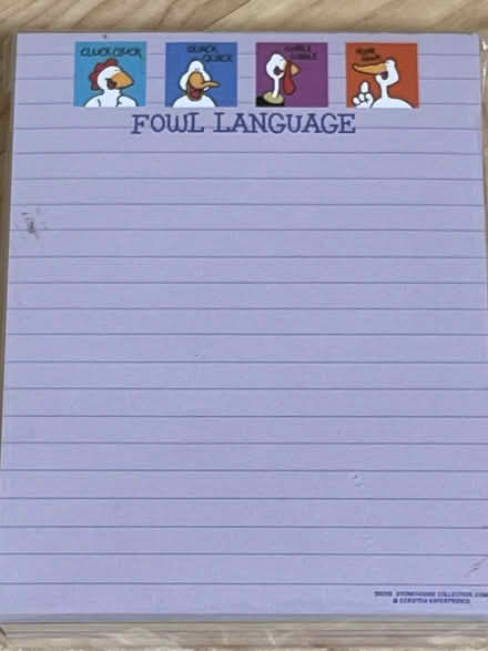 Photo of free Punny Notepads (Wolfe & Reed) #1