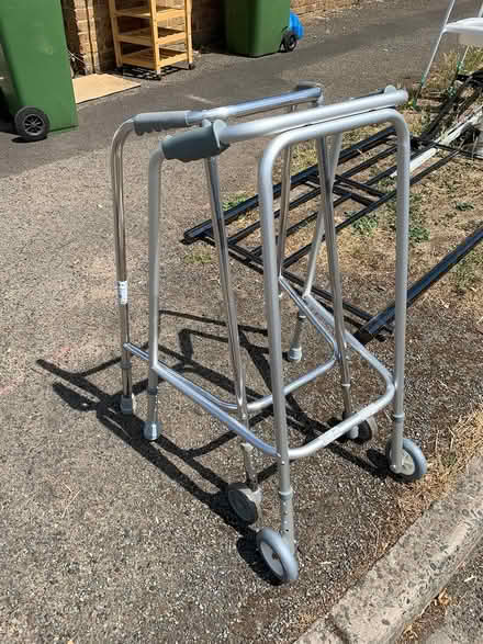 Photo of free Zimmer frame/s (West Molesey.) #1