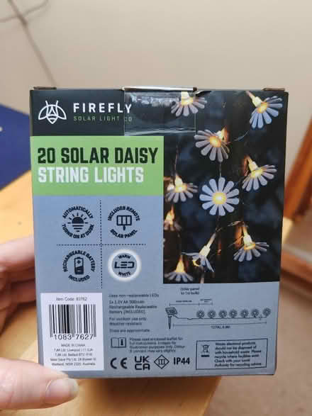 Photo of free Solar daisy string lights (Barbourne, WR1) #2