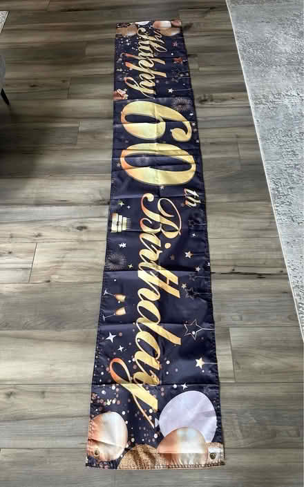 Photo of free 60th Birthday Banners (2) (White plains) #2